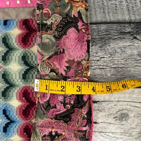 Quilted and Hand Embroidered, Hand Crafted Bohemian Shoulder Bag, NWOT - Picture 9 of 10